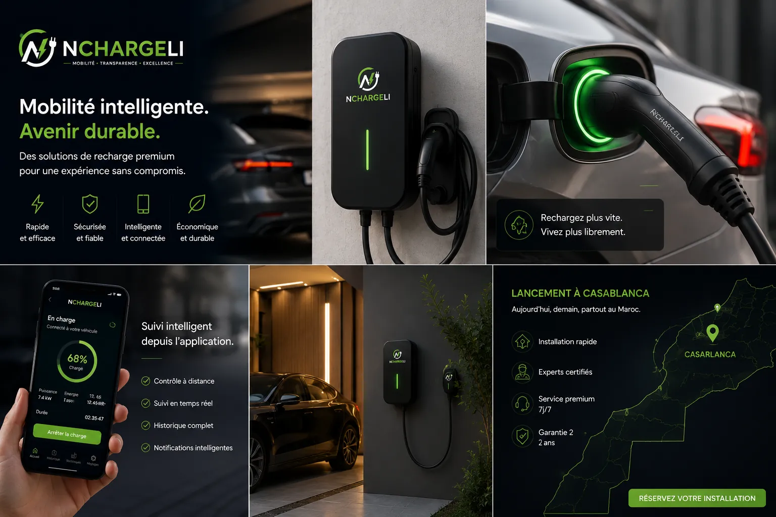NCHARGELI — Recharge rapide